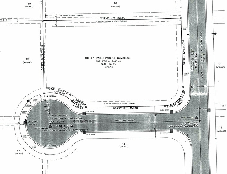 Ciboney Ct, Sarasota, FL à vendre - Plan de site - Image 2 de 2