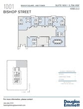 1001 Bishop St, Honolulu, HI for lease Floor Plan- Image 2 of 2