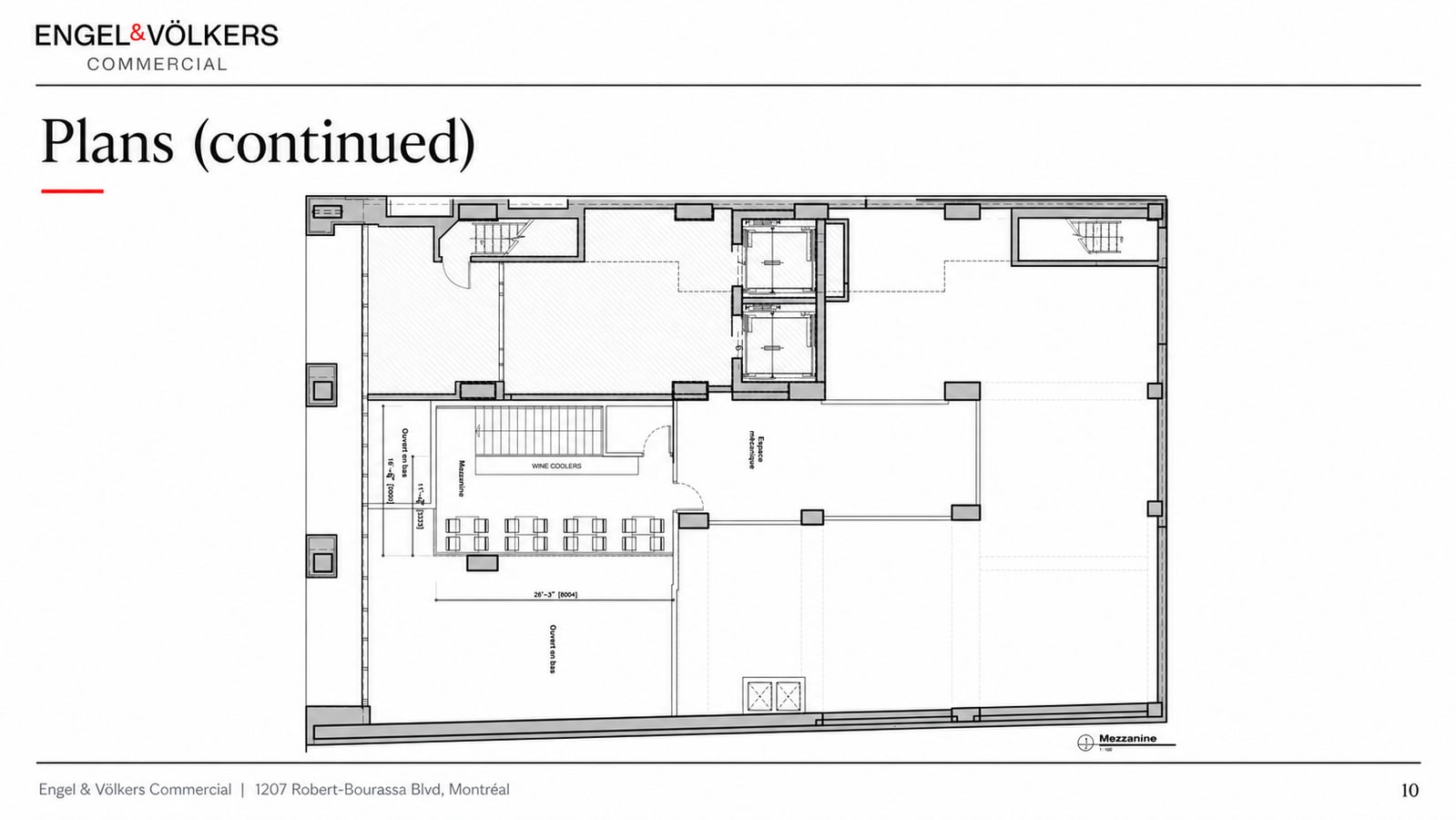 1207-1235 Boul Robert-Bourassa, Montréal, QC H3B 0C3 - Unité 1207 -  - Plan d’étage - Image 2 of 3