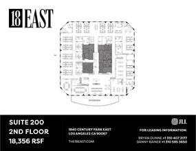 1840 Century Park E, Los Angeles, CA for lease Floor Plan- Image 1 of 1