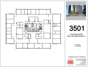 3501 Algonquin Rd, Rolling Meadows, IL à louer Plan d’étage- Image 1 de 15