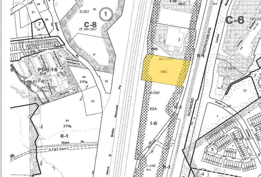 9420 Gunston Cove Rd, Lorton, VA à vendre - Plan cadastral - Image 3 de 9