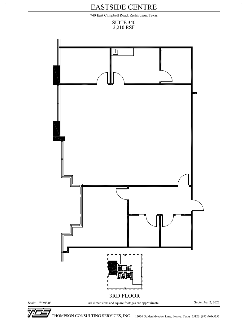 740 E Campbell Rd, Richardson, TX for lease Floor Plan- Image 1 of 1