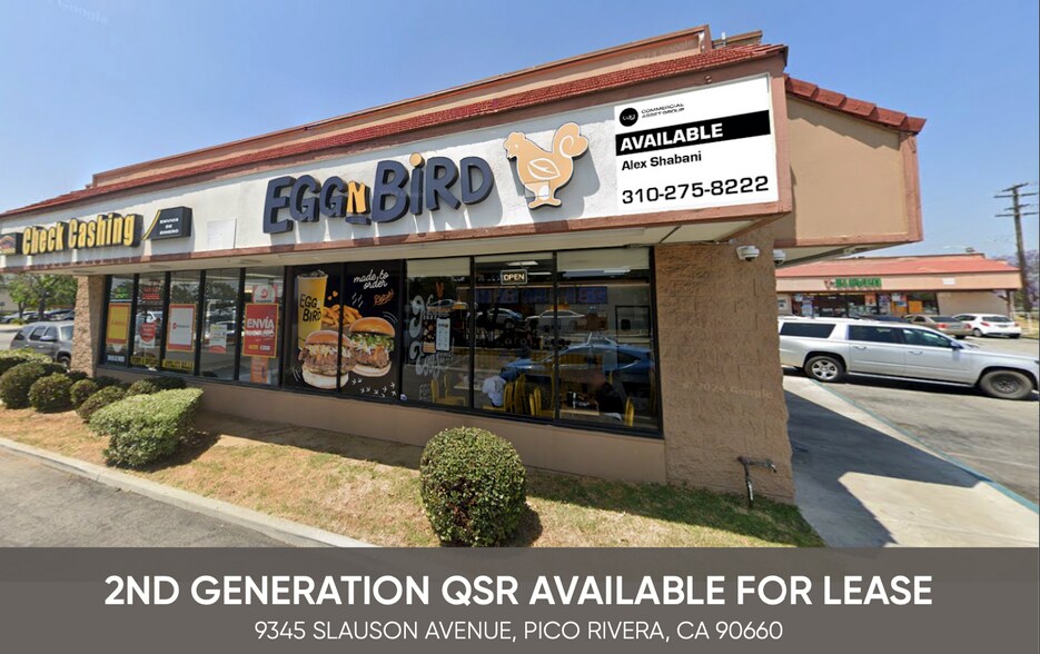 9311-9347 Slauson Ave, Pico Rivera, CA à louer - Photo du bâtiment - Image 1 de 13