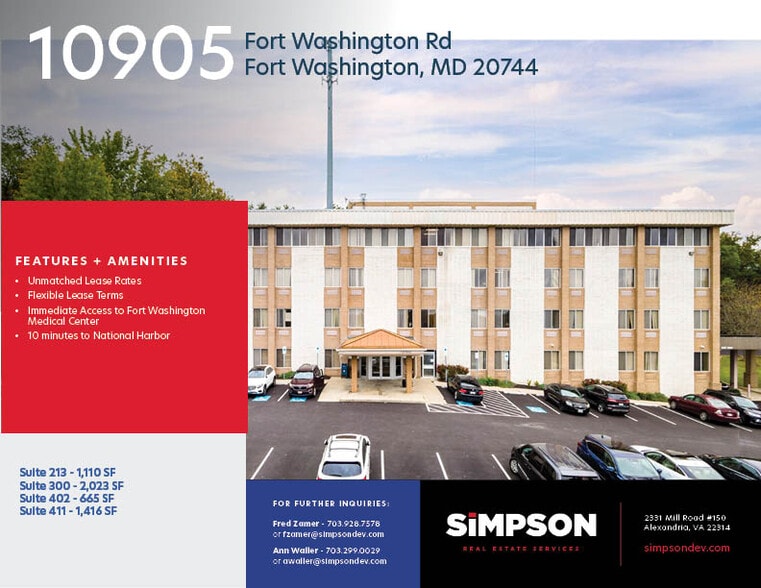 10905 Fort Washington Rd, Fort Washington, MD for lease - Building Photo - Image 1 of 8