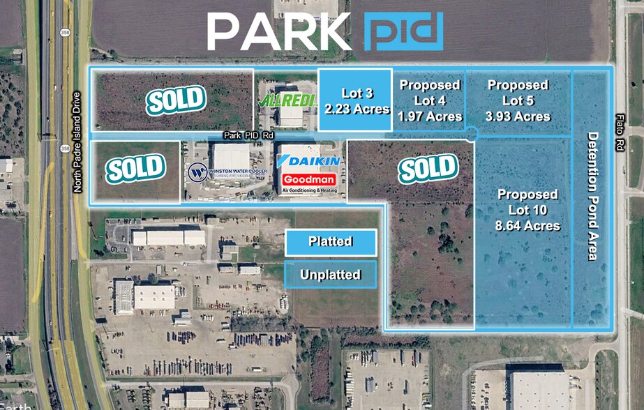 Park Pid Rd, Corpus Christi, TX for sale - Building Photo - Image 1 of 1