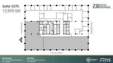 230 W Monroe St, Chicago, IL for lease Floor Plan- Image 1 of 1
