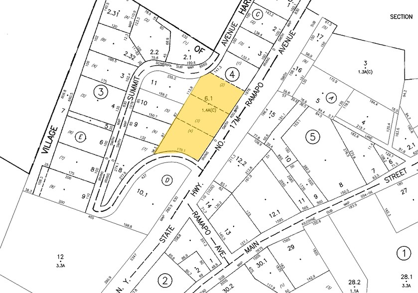 33 Route 17M, Harriman, NY à vendre - Plan cadastral - Image 3 de 22