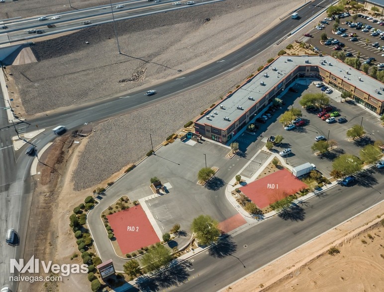 SWC Decatur & Wagon Trail Ave, Las Vegas, NV for lease - Aerial - Image 3 of 3