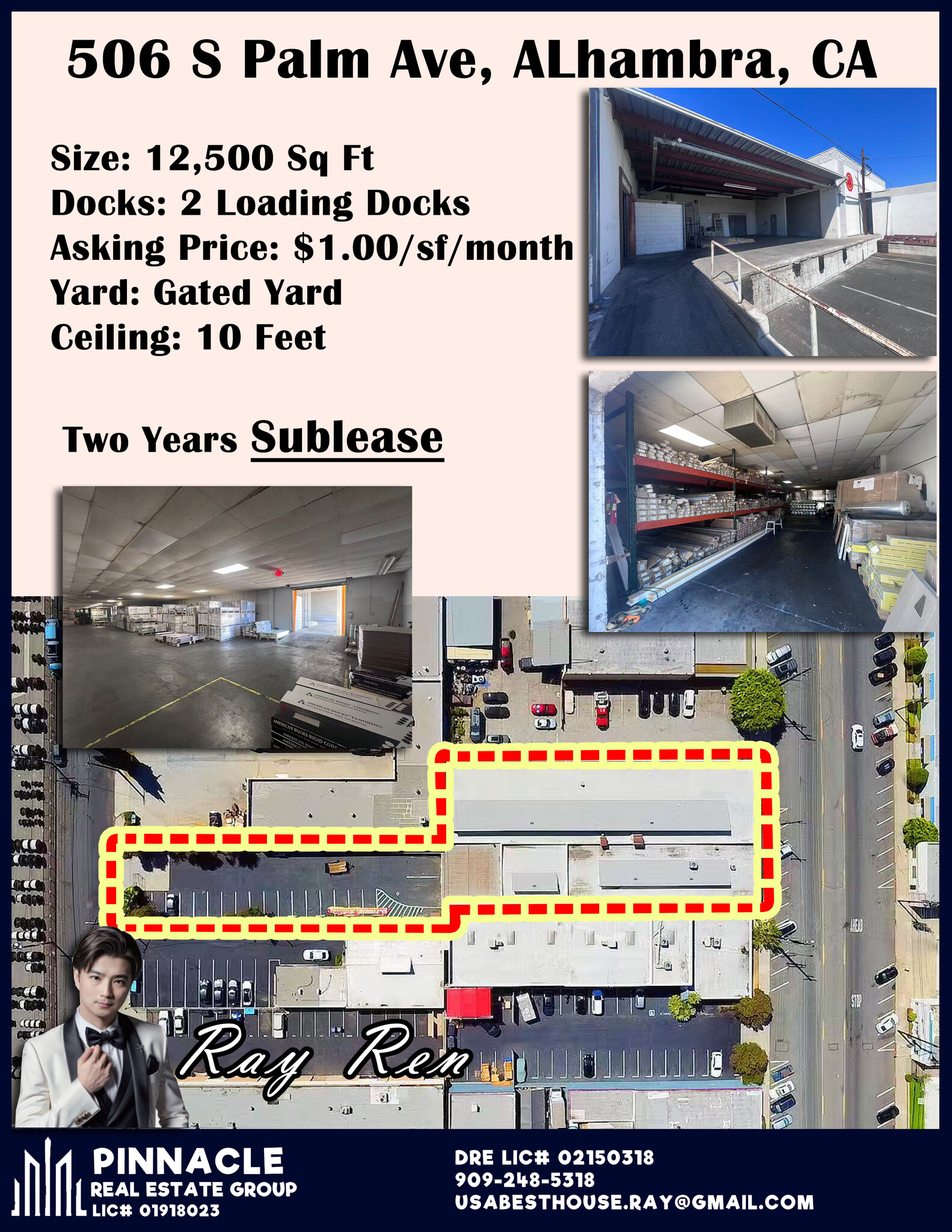 500-506 S Palm Ave, Alhambra, CA for lease Building Photo- Image 1 of 1