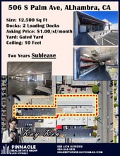 500-506 S Palm Ave, Alhambra, CA for lease Building Photo- Image 1 of 1