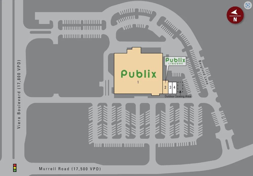 NEC Murrell Road & Berglund Lane, Melbourne, FL for lease - Site Plan - Image 3 of 3