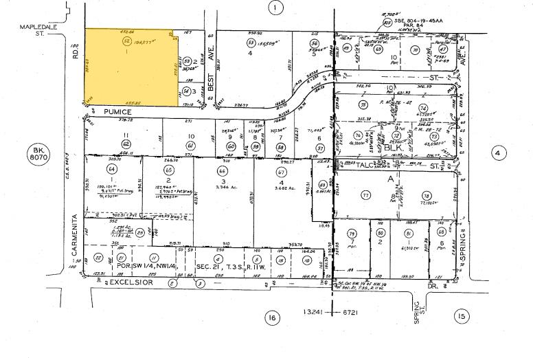 14606-14636 Carmenita Rd, Norwalk, CA for lease - Plat Map - Image 2 of 5