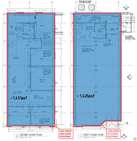 122 W Chatham St, Cary, NC à louer - Plan de site - Image 2 de 4