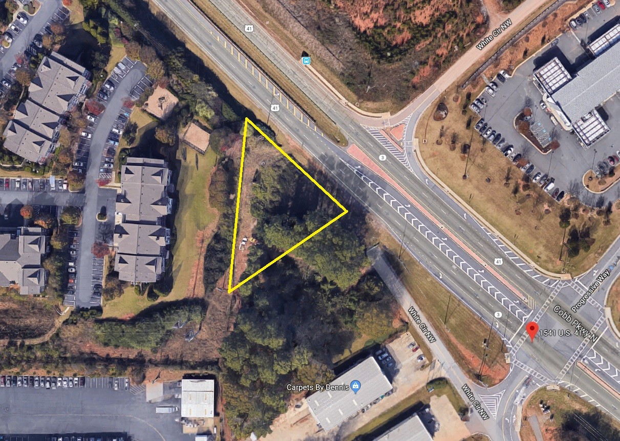 1541 Cobb Pkwy S, Marietta, GA for sale Aerial- Image 1 of 1