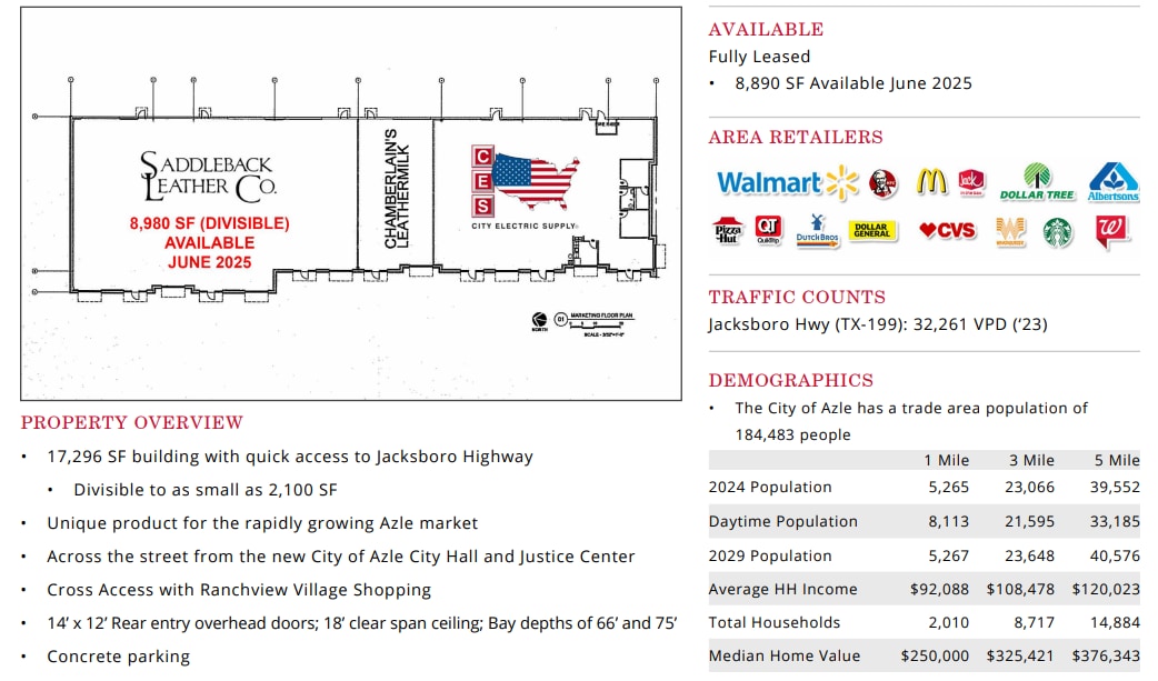 105 Speer St, Azle, TX for lease Other- Image 1 of 2