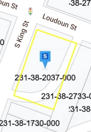 1 Loudoun St SW, Leesburg, VA for lease - Plat Map - Image 3 of 3