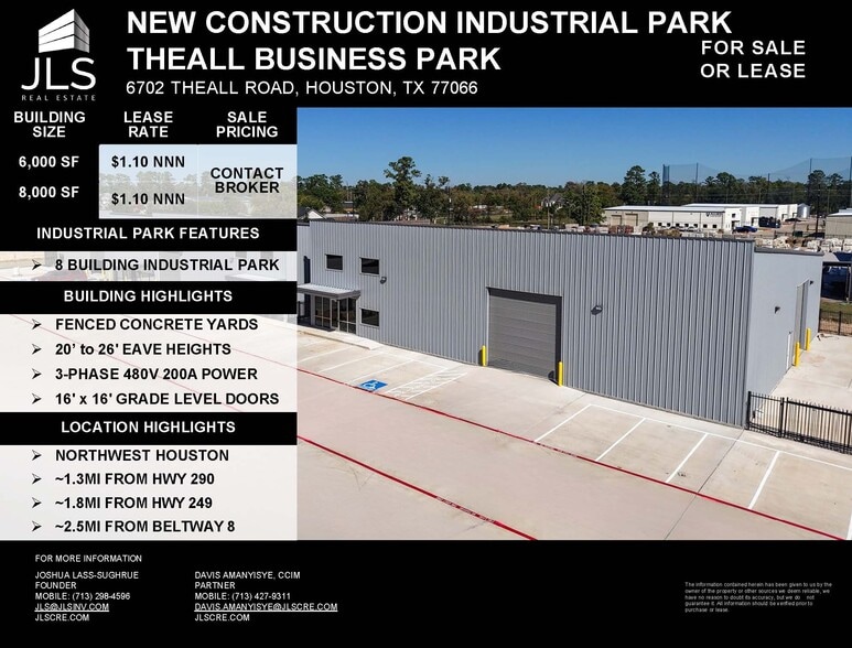 6702 Theall Rd, Houston, TX for lease - Building Photo - Image 2 of 14