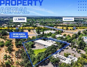 1222 Research Park Dr, Davis, CA - Aerial map view