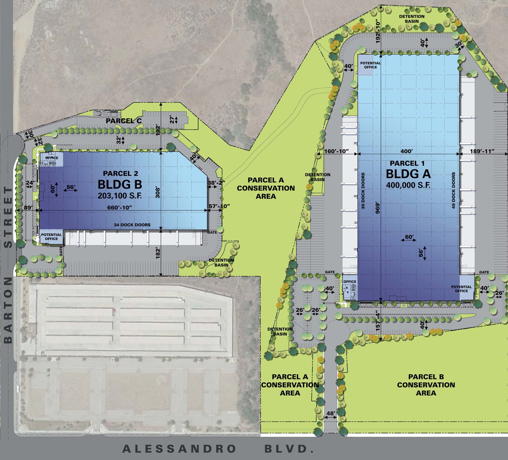1000 E Alessandro Blvd, Riverside, CA for lease Site Plan- Image 1 of 1