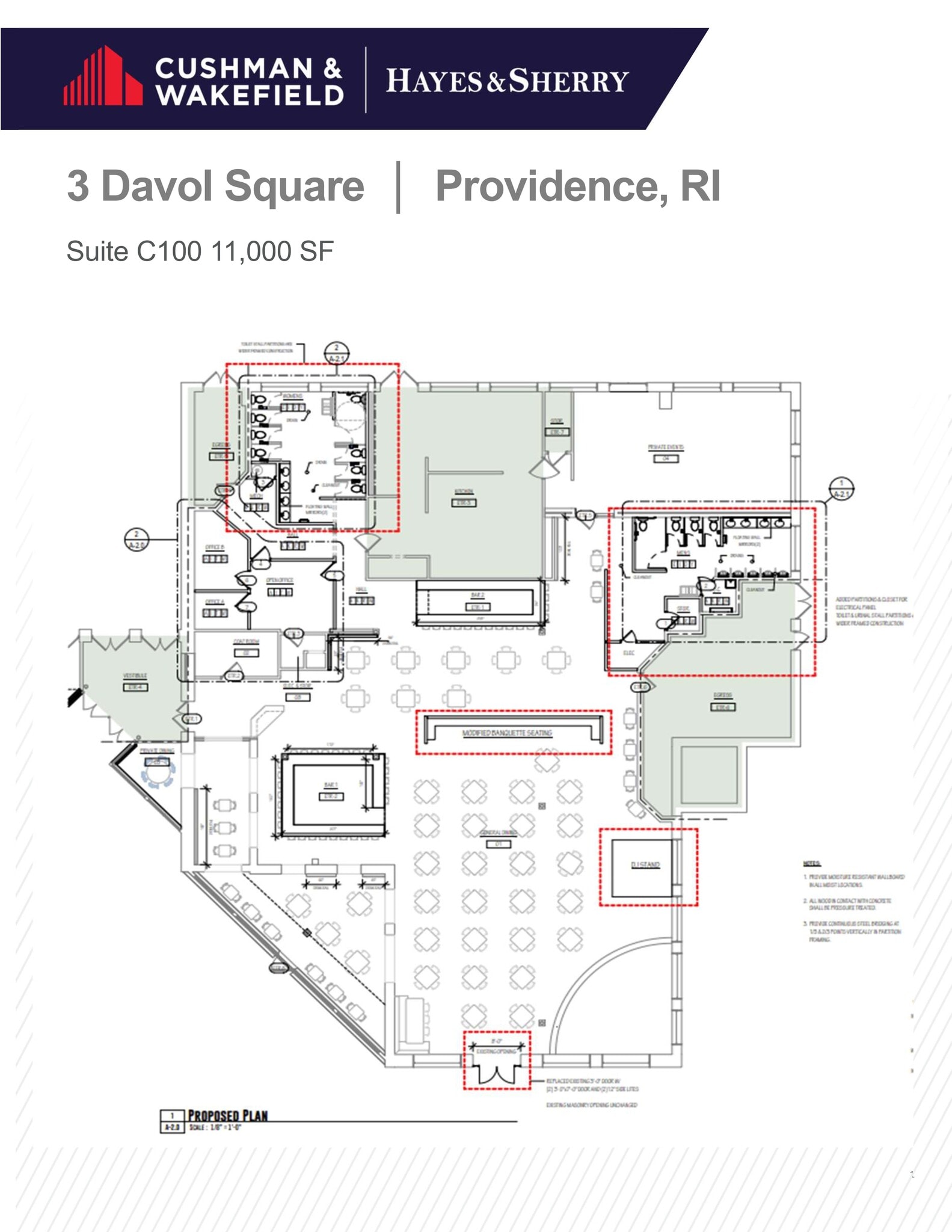 3 Davol Sq, Providence, RI for lease Site Plan- Image 1 of 2