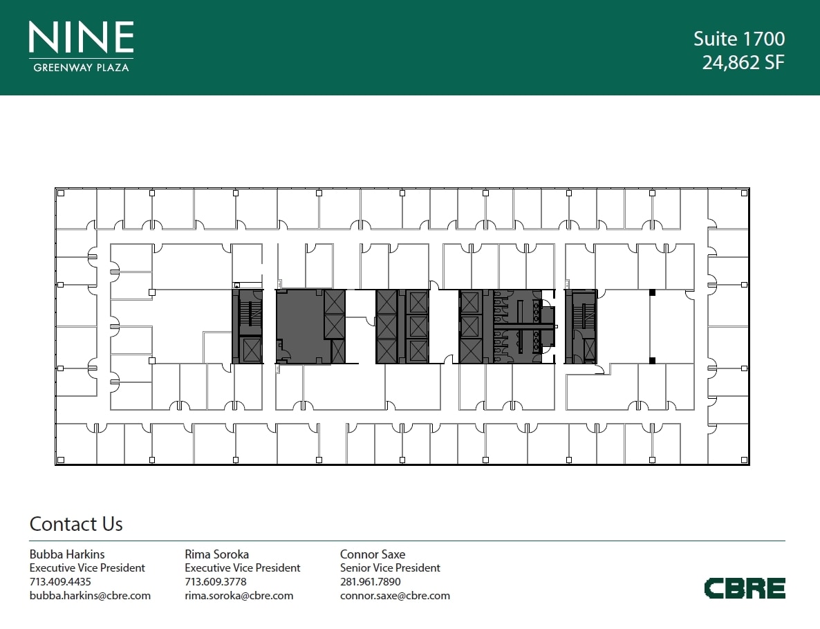 9 Greenway Plz, Houston, TX à louer Plan d’étage- Image 1 de 1