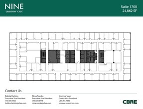 9 Greenway Plz, Houston, TX à louer Plan d’étage- Image 1 de 1