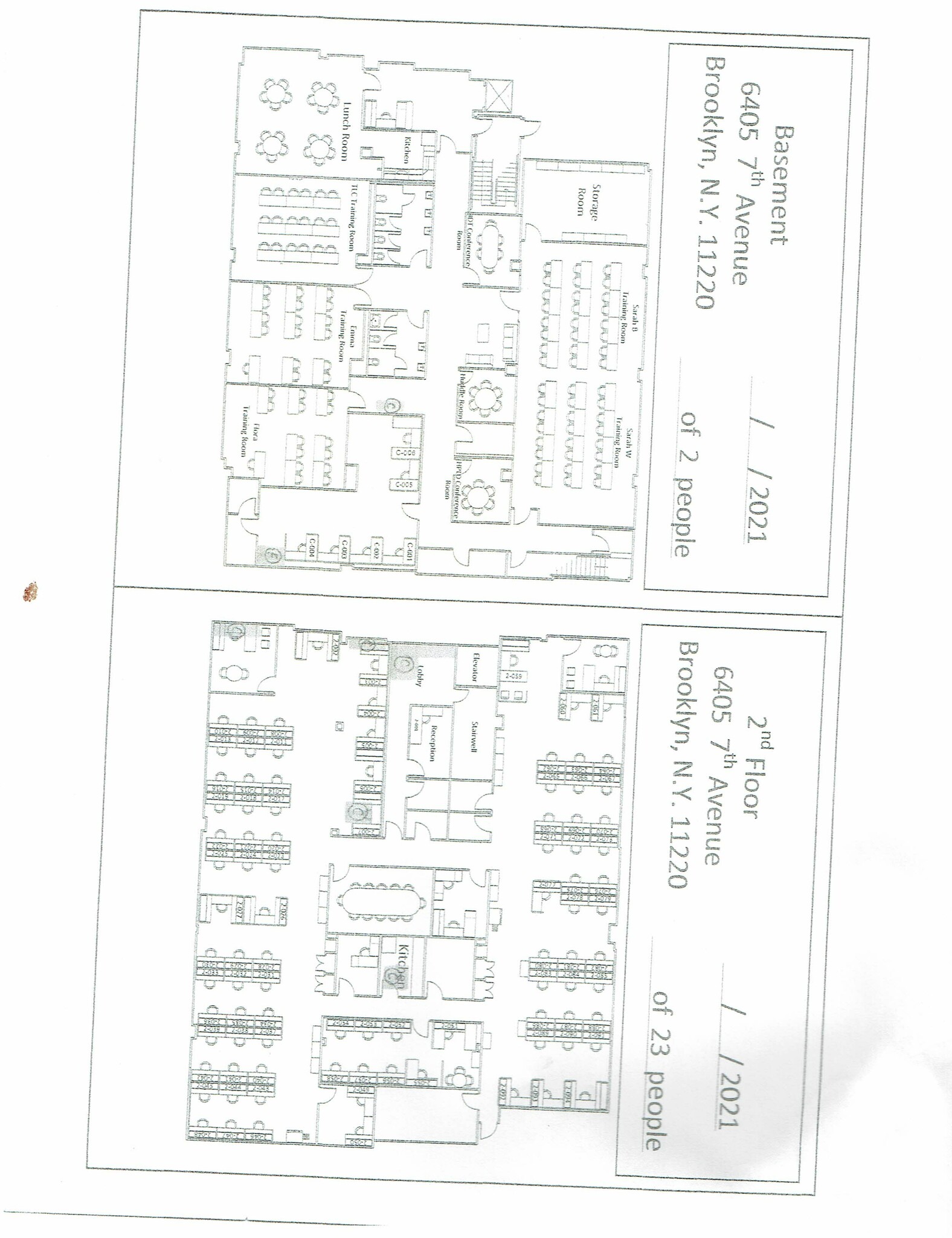 6405 7th Ave, Brooklyn, NY à louer Plan de site- Image 1 de 6