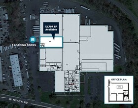 240-260 W Nyack Rd, West Nyack, NY à louer Plan d’étage- Image 1 de 1