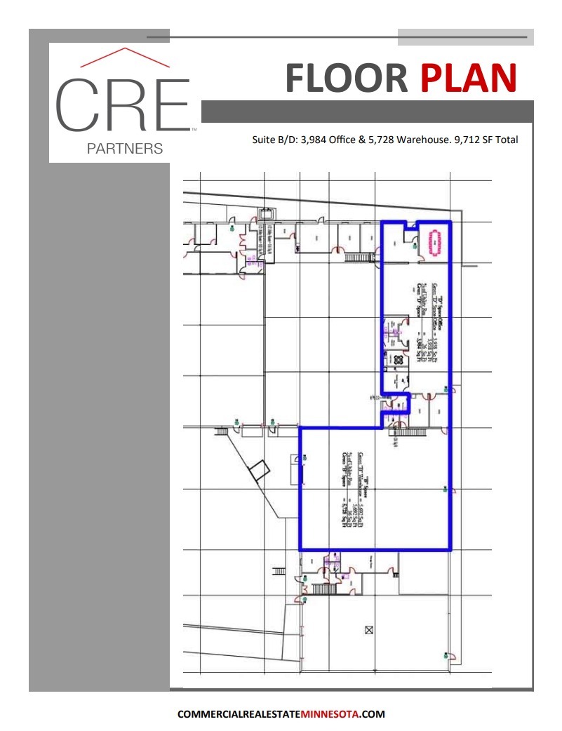 1601 67th Ave N, Brooklyn Center, MN for sale Floor Plan- Image 1 of 6