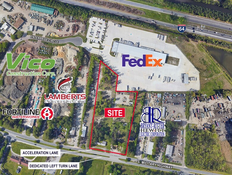 3945 S Military Hwy, Chesapeake, VA à vendre - Photo du bâtiment - Image 2 de 2