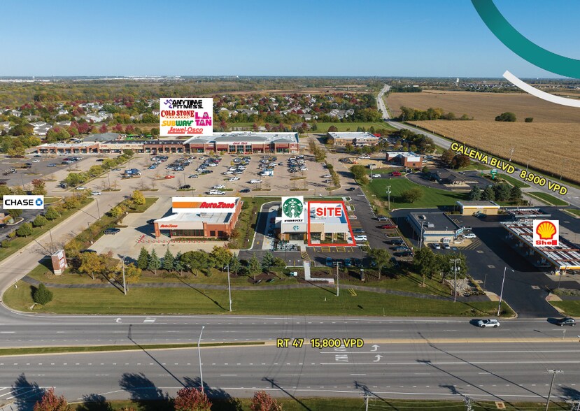 421 N Route 47, Sugar Grove, IL à louer - Photo du bâtiment - Image 1 de 3