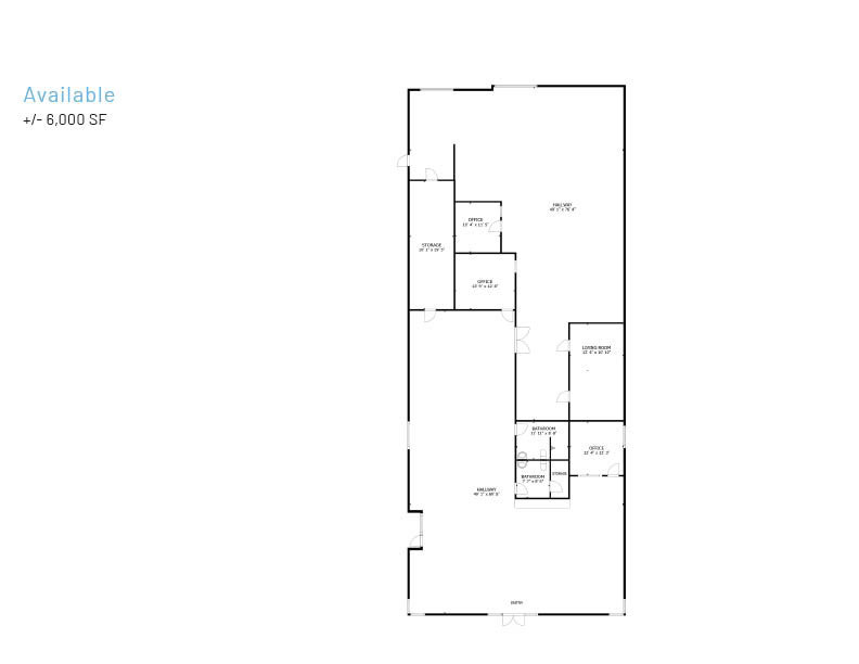 10501 Monroe Rd, Matthews, NC for lease Floor Plan- Image 1 of 1