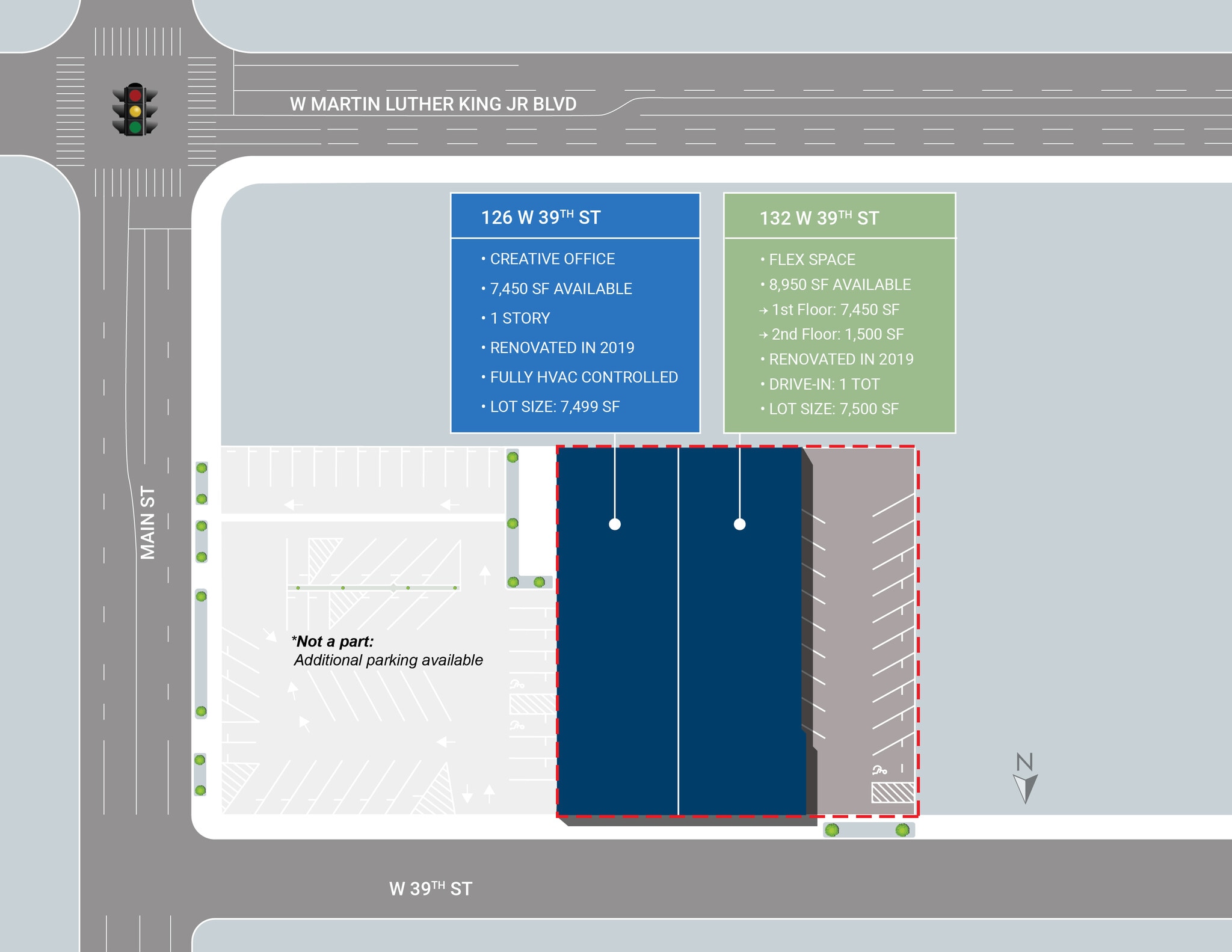 132 W 39th St, Los Angeles, CA for lease Site Plan- Image 1 of 1