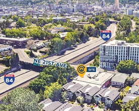 1100 NE 21st St, Portland, OR - Aerial  map view