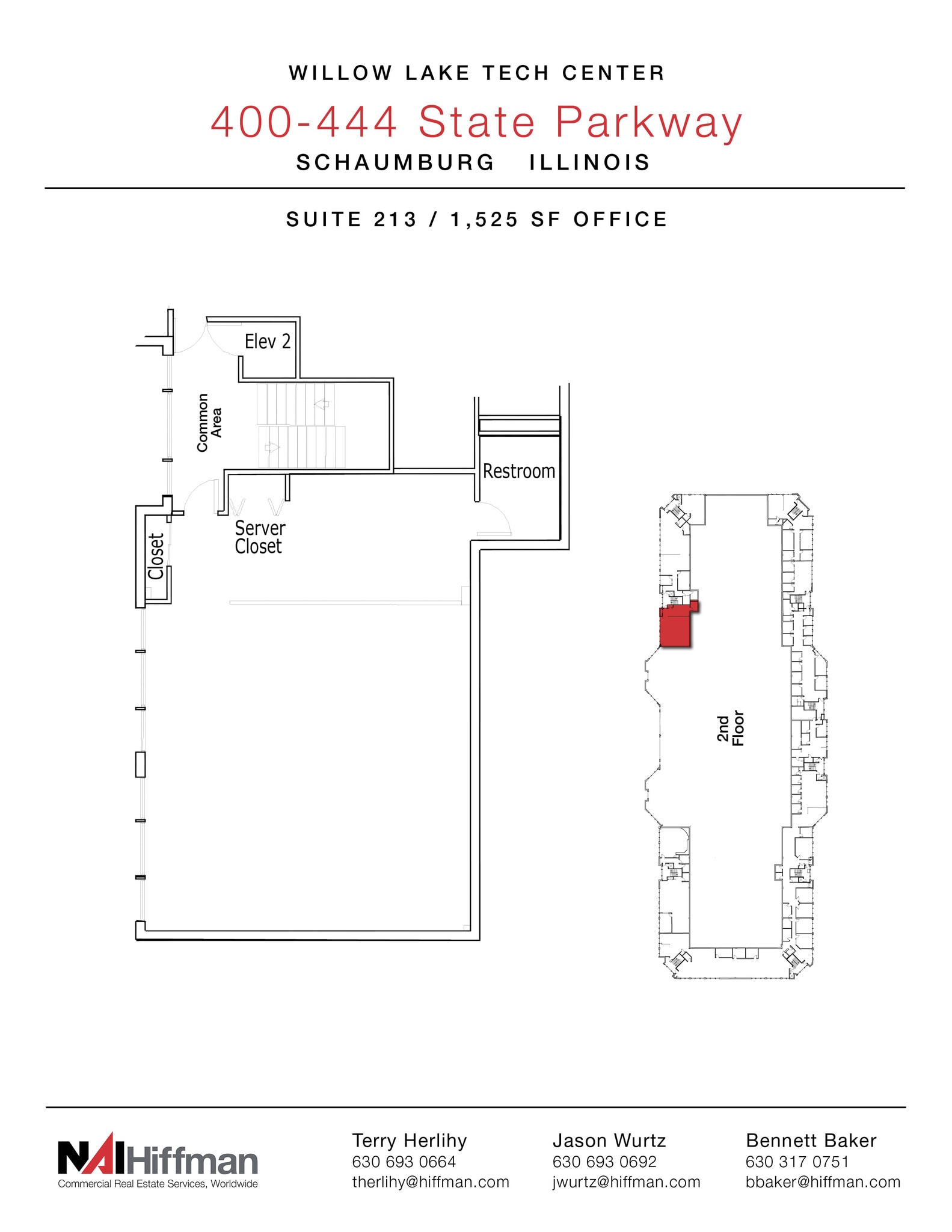 400-444 E State Pky, Schaumburg, IL for lease Floor Plan- Image 1 of 1
