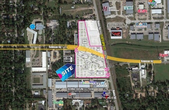 26811 Hanna Rd, Oak Ridge North, TX - AÉRIEN Vue de la carte - Image1