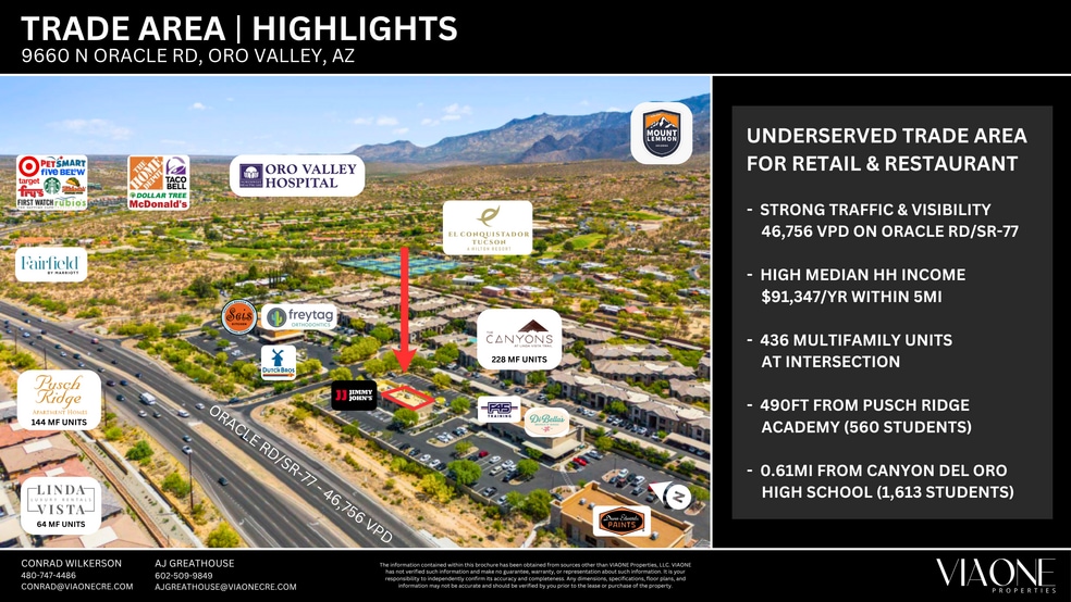 9660 N Oracle Rd, Oro Valley, AZ for lease - Building Photo - Image 2 of 12