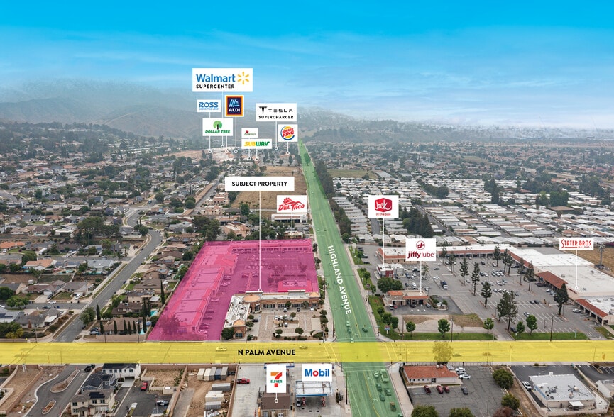 3644-3694 E Highland Ave, Highland, CA for sale - Building Photo - Image 3 of 35