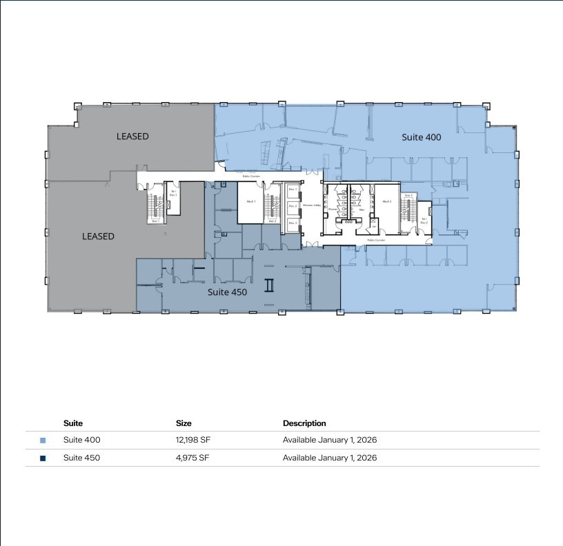 19775 Belmont Executive Plz, Ashburn, VA à louer Plan d’étage- Image 1 de 1
