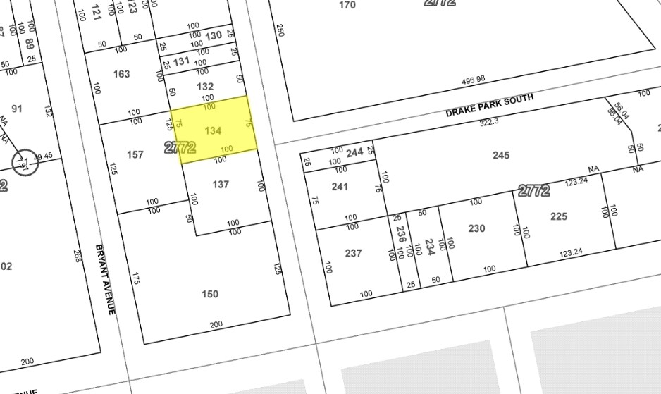 421 Longfellow Ave, Bronx, NY à vendre - Plan cadastral - Image 2 de 2