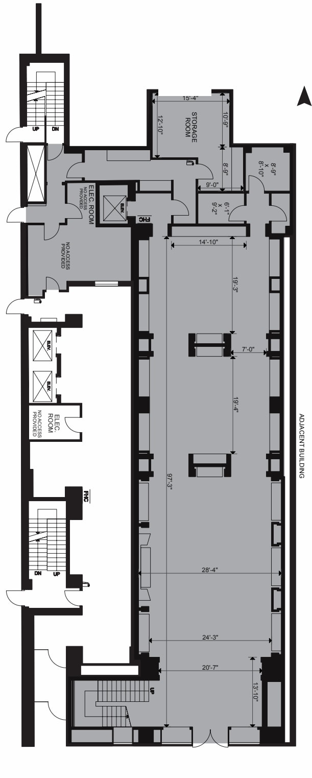 144-146 Bloor St W, Toronto, ON à louer Plan d’étage- Image 1 de 5