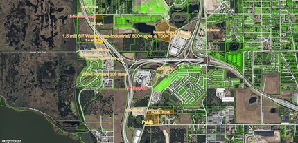 1415 S Binion Rd, Apopka, FL - Aérien Vue de la carte - Image1