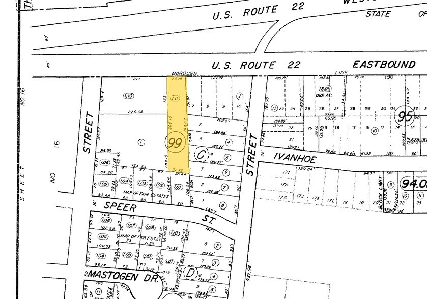 906 Us Highway 22, Somerville, NJ à vendre - Plan cadastral - Image 2 de 42