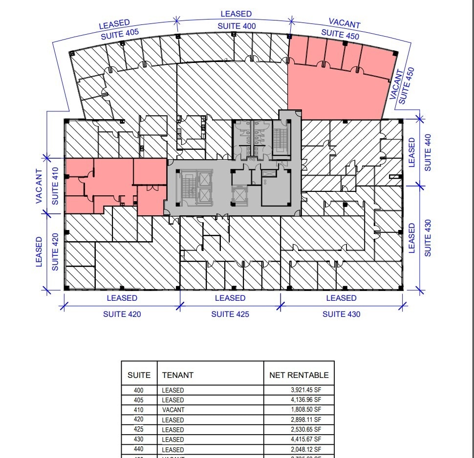1330 Lake Robbins Dr, The Woodlands, TX à louer Plan d’étage- Image 1 de 1