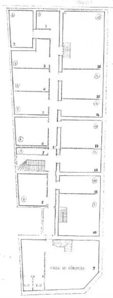 Rue Du Trésor, Paris à louer - Plan d’étage - Image 3 de 3