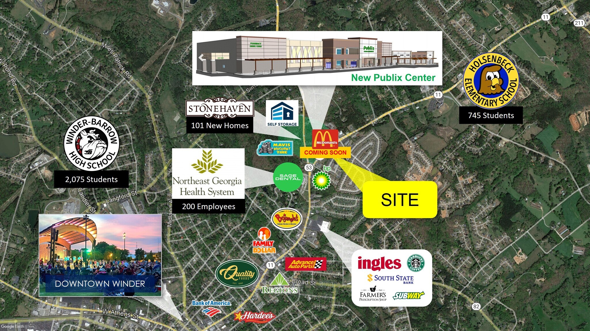 Hwy 11 & Wisteria Dr, Winder, GA for sale Building Photo- Image 1 of 4