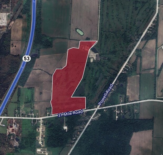 32 Mile Rd, Washington Twp, MI à vendre - Photo du bâtiment - Image 1 de 1