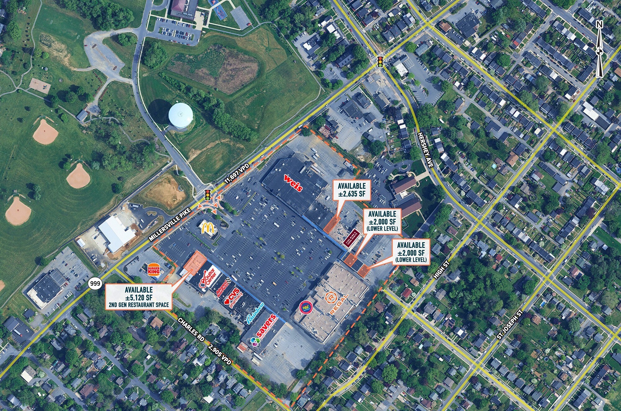 1204-1234 Millersville Pike, Lancaster, PA for lease Primary Photo- Image 1 of 3