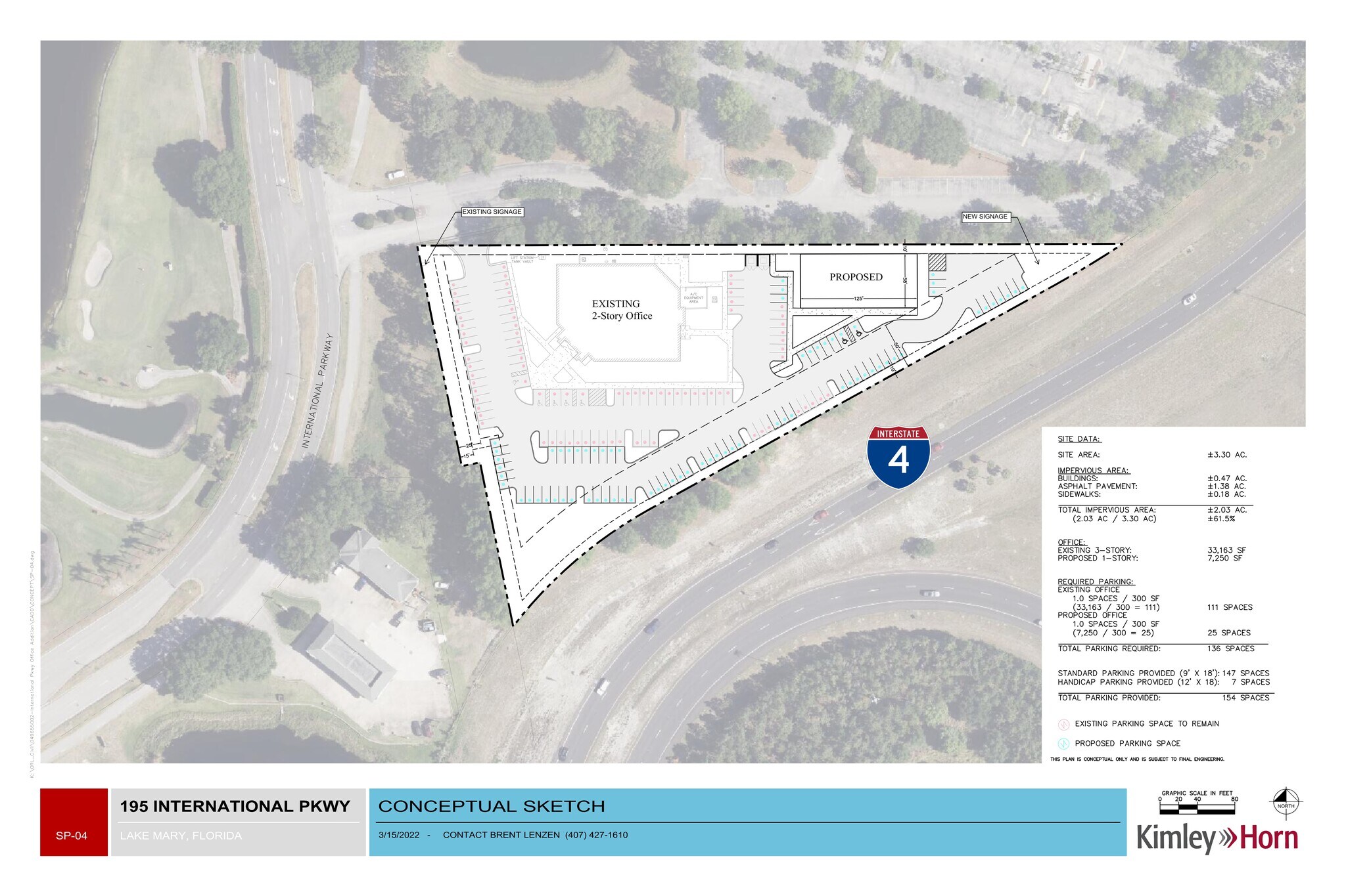 193 International Parkway, Lake Mary, FL for lease Site Plan- Image 1 of 1